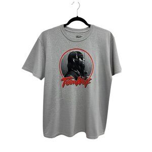 Teen Wolf Funko Graphic T-Shirt Gray XL 1985 Retro Design